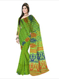 Pradip Fabrics Ethnic Woman's Tant Dhakai Jamdani  Saree