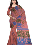 Pradip Fabrics Ethnic Woman's Tant Dhakai Jamdani  Saree