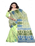 Pradip Fabrics Ethnic Woman's Tant All Over Dhakai Saree