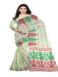 Pradip Fabrics Ethnic Woman's Tant All Over Dhakai Saree