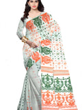 Pradip Fabrics Ethnic Woman's Tant All Over Dhakai Saree