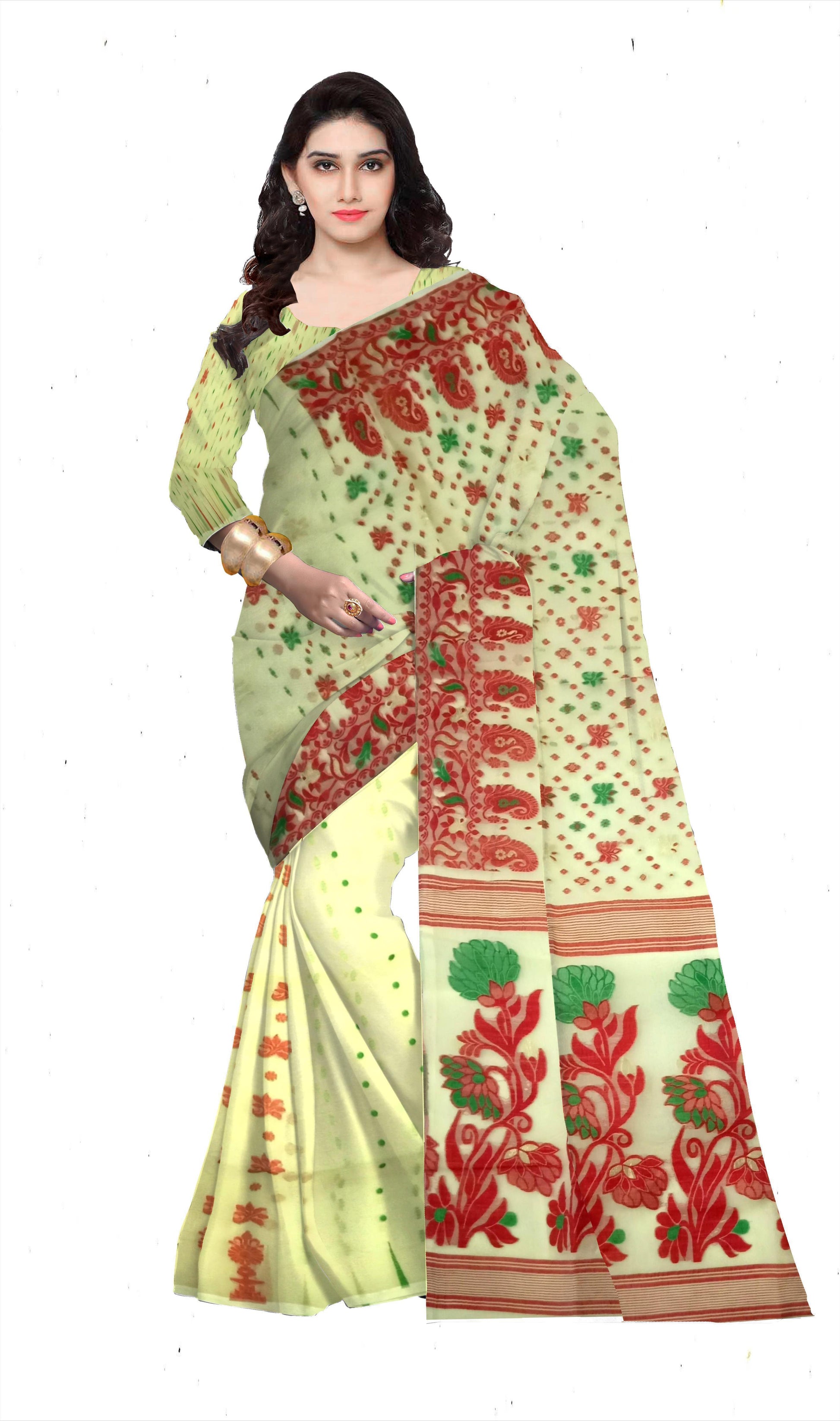 online latest design puja spacial jamdani