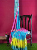 tant silk 3d bumper saree