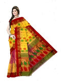 pradip fabrics tant silk saree