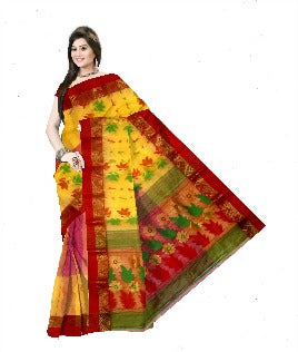 pradip fabrics tant silk saree