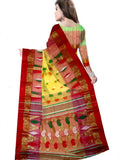 pradip fabrics tant silk saree