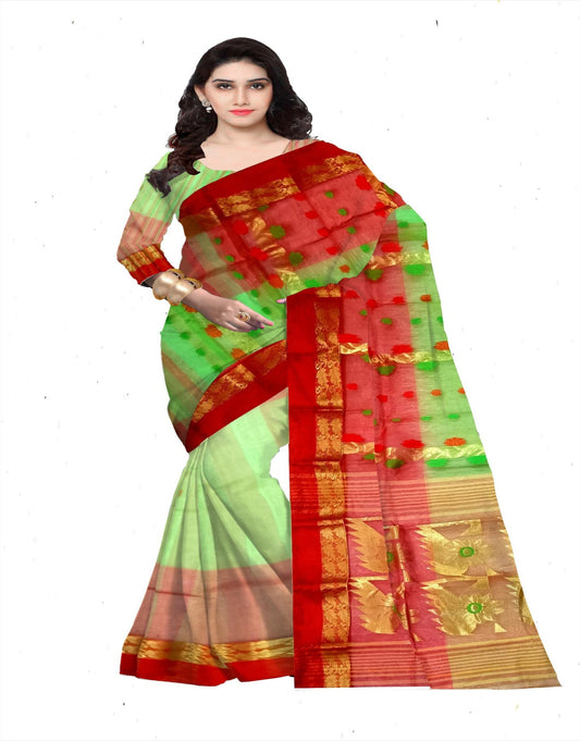 pradip fabrics tant silk saree