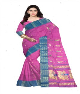 Pradip Fabrics Pure Tant Cotton Saree