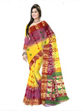 Pradip Fabrics Woven Tant Silk Saree