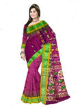 Pradip Fabrics Ethnic Women's Tant Silk Saree
