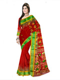 Pradip Fabrics Ethnic Women's Tant Silk Saree