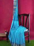 Pradip Fabrics Woven Tant Cotton Blend Saree