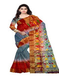 Pradip Fabrics Ethnic Women's Tant Silk Saree