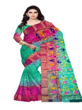 Pradip Fabrics Ethnic Women's Tant Silk Saree