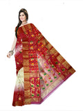 Pradip Fabrics Ethnic Women's Tant Silk Saree