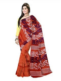 Pradip Fabrics Ethnic Women's Cotton Tant Cotton Light Red Color Saree