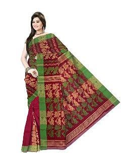 pradip fabrics jamdani saree