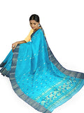 Pradip Fabrics Woven Tant Cotton Blend Saree