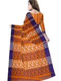 Pradip Fabrics Woven Tant Cotton All Over Dhakai Jamdani Orange Saree