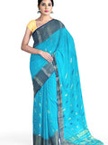 Pradip Fabrics Woven Tant Cotton Blend Saree
