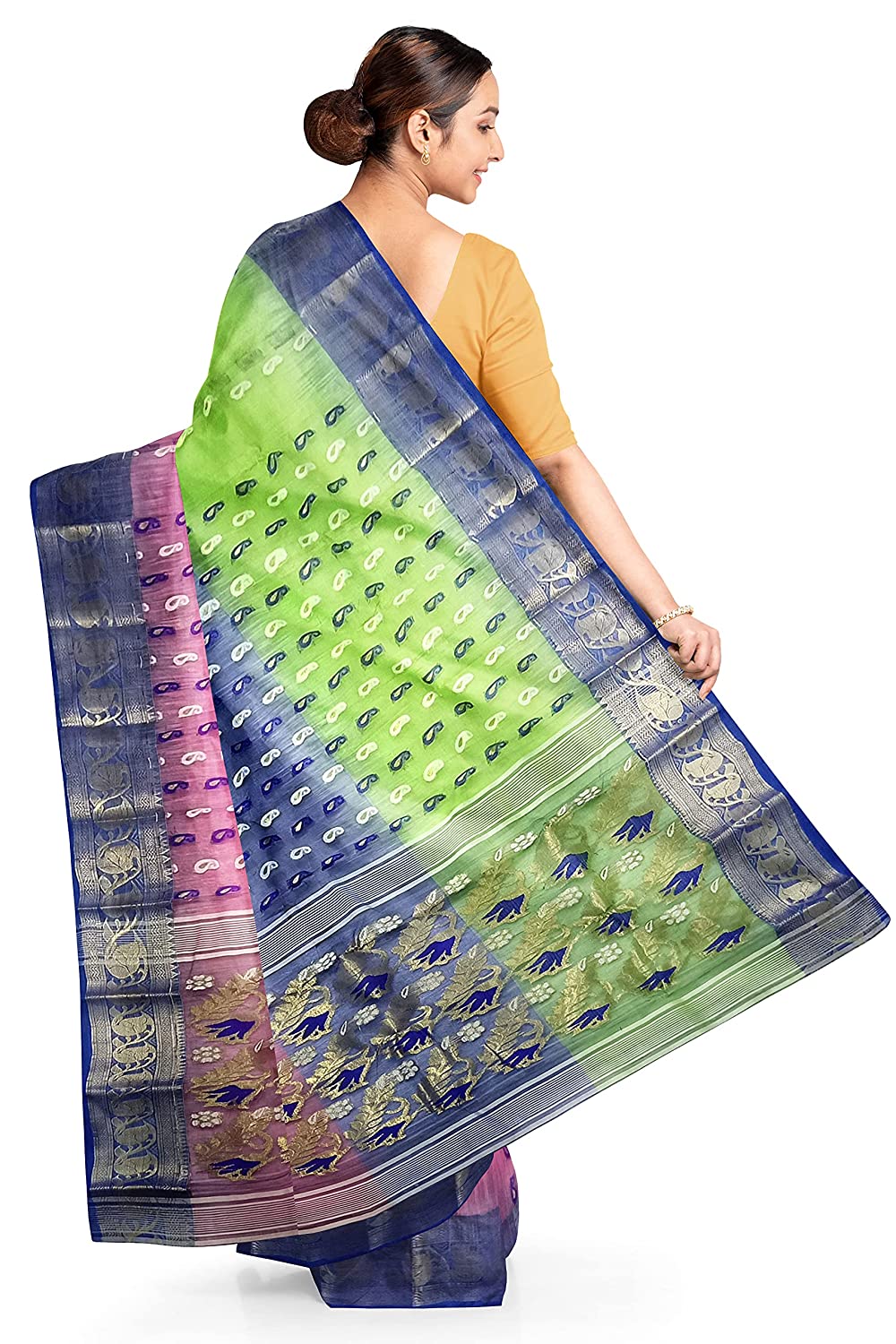 bengali handloom tussar silk saree