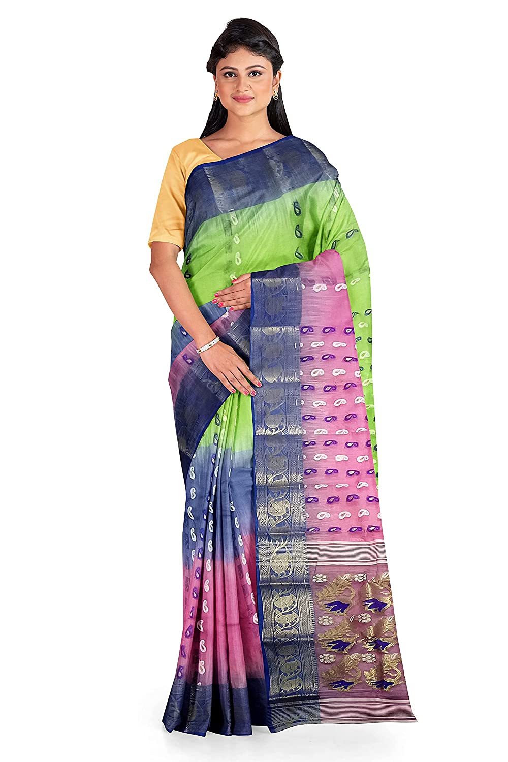 online latest desig 3d bumper saree