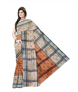Pradip Fabrics Ethnic Women's Light Brown Color Saree