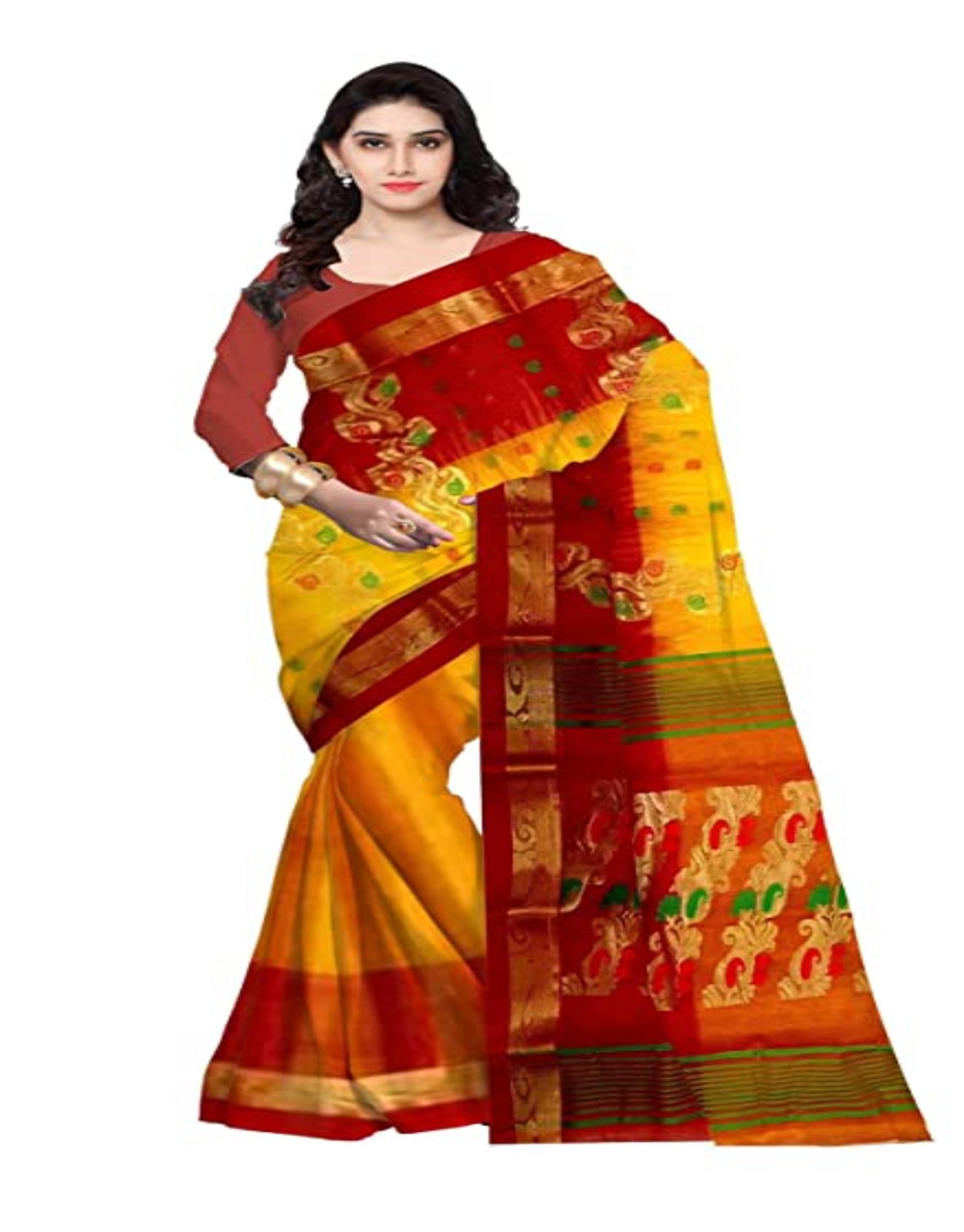 pradip febrics tant saree