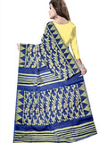 Pradip Fabrics Ethnic Women's Cotton Tant jamdani Blue Color Saree