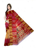 Pradip Fabrics Woven Tant Silk Saree