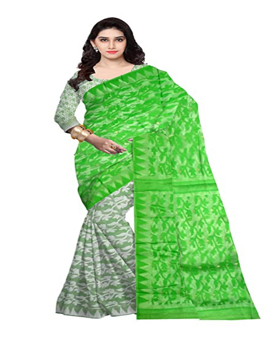 pradip fabrics jamdani saree