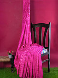 Pradip Fabrics Pink Color Tant jamdani  Saree