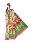 pradip fabrics saree all over dhakai jamdani