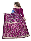 Pradip Fabrics Woven Tant Silk saree