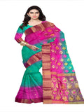pradip fabrics tant silk saree