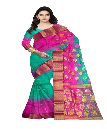 pradip fabrics tant silk saree