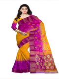 pradip fabrics tant silk saree