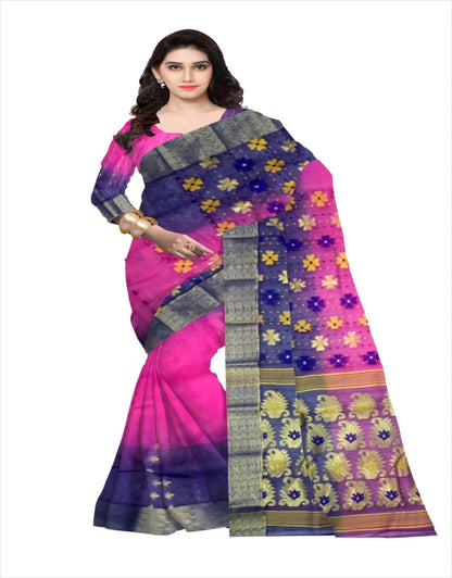 pradip fabrics tant silk saree