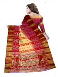 Pradip Fabrics Woven Tant Silk Saree