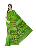 Pradip Fabrics Ethnic Women's Tant jamdani Cotton Light Green Color Jamdani Saree