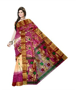 pradip fabrics puja spacial saree