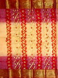 Pradip Fabrics Woven Tant Silk Saree