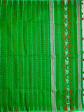 Pradip Fabrics Ethnic Women's Tant jamdani Light Green Color Saree