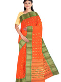 Pradip Fabrics Woven Tant Cotton Blend Saree
