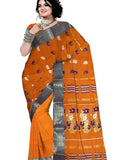 Pradip Fabrics Ethnic Women's Tant Cotton  Saree
