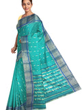 Pradip Fabrics Woven Tant Cotton Blend Saree