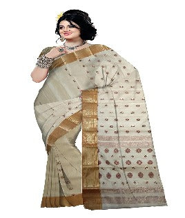 Pradip Fabrics Woven Tant cotton Saree