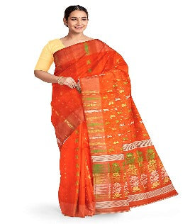 pradip fabrics jamdani saree