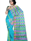 Pradip Fabrics Ethnic Women's Tant jamdani Saree