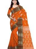 Pradip Fabrics Woven Tant Silk Blend Saree